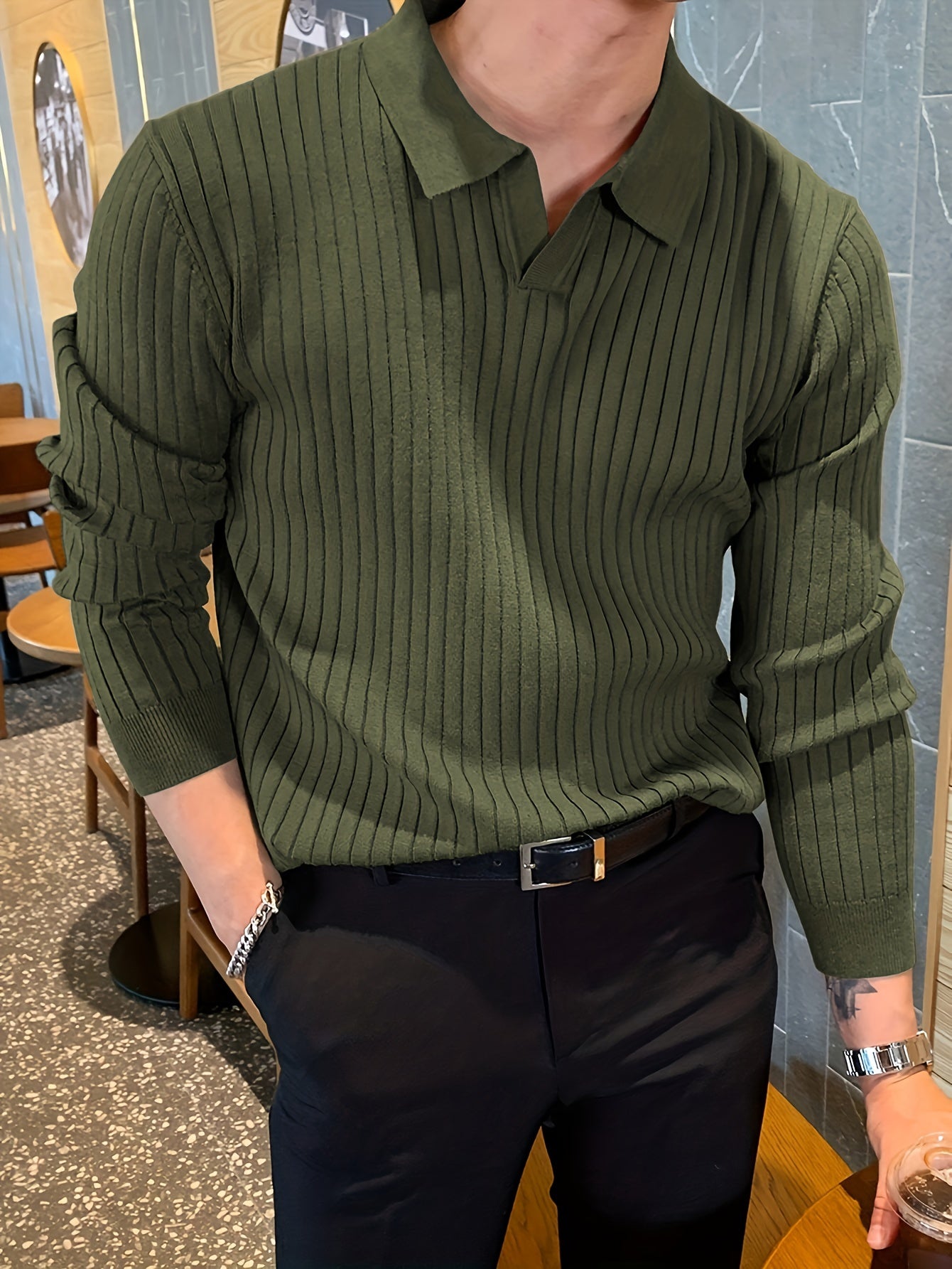 Harrington Knit Shirt – Effortless Sophistication