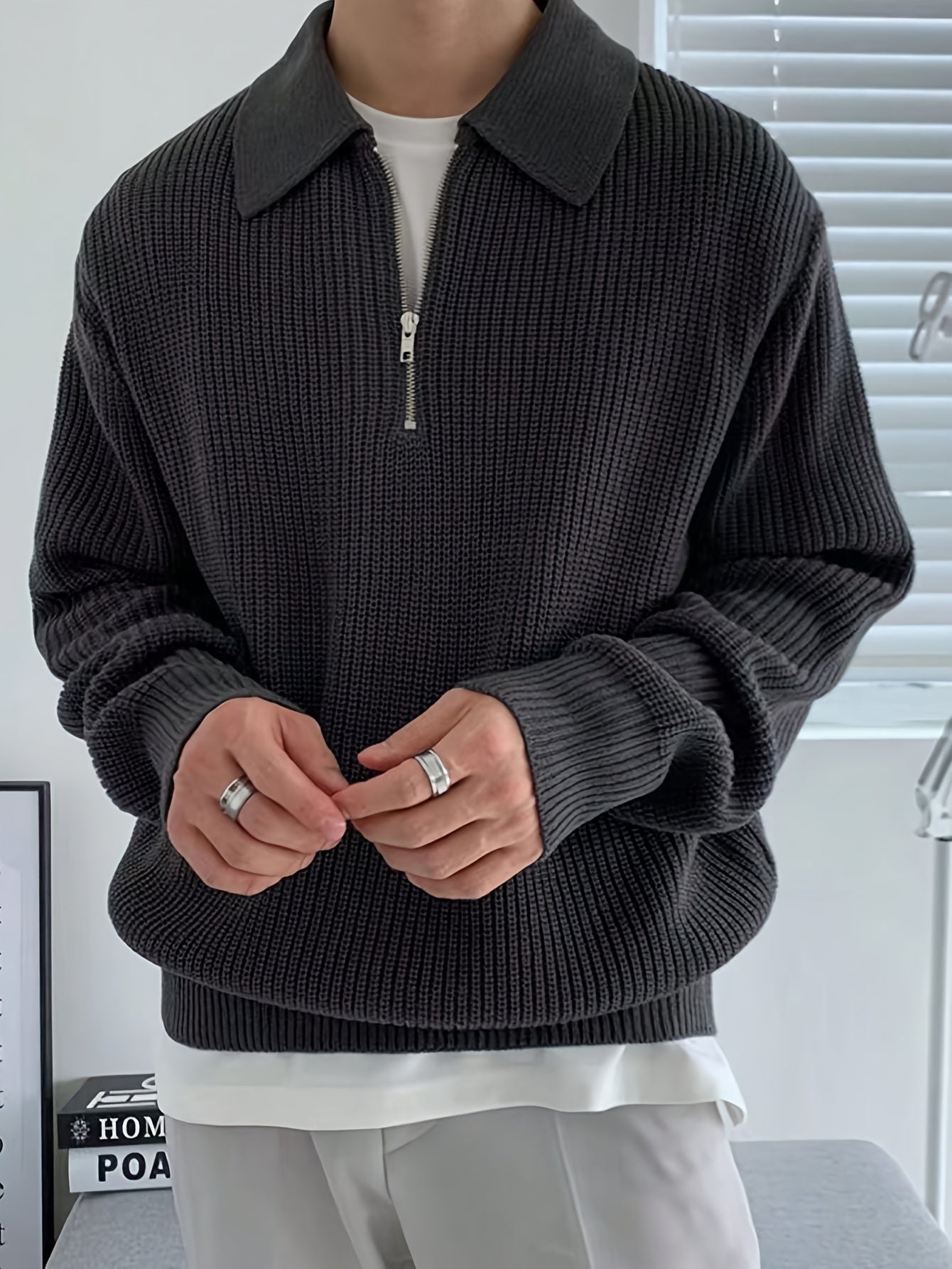 Langford Half-Zip Sweater