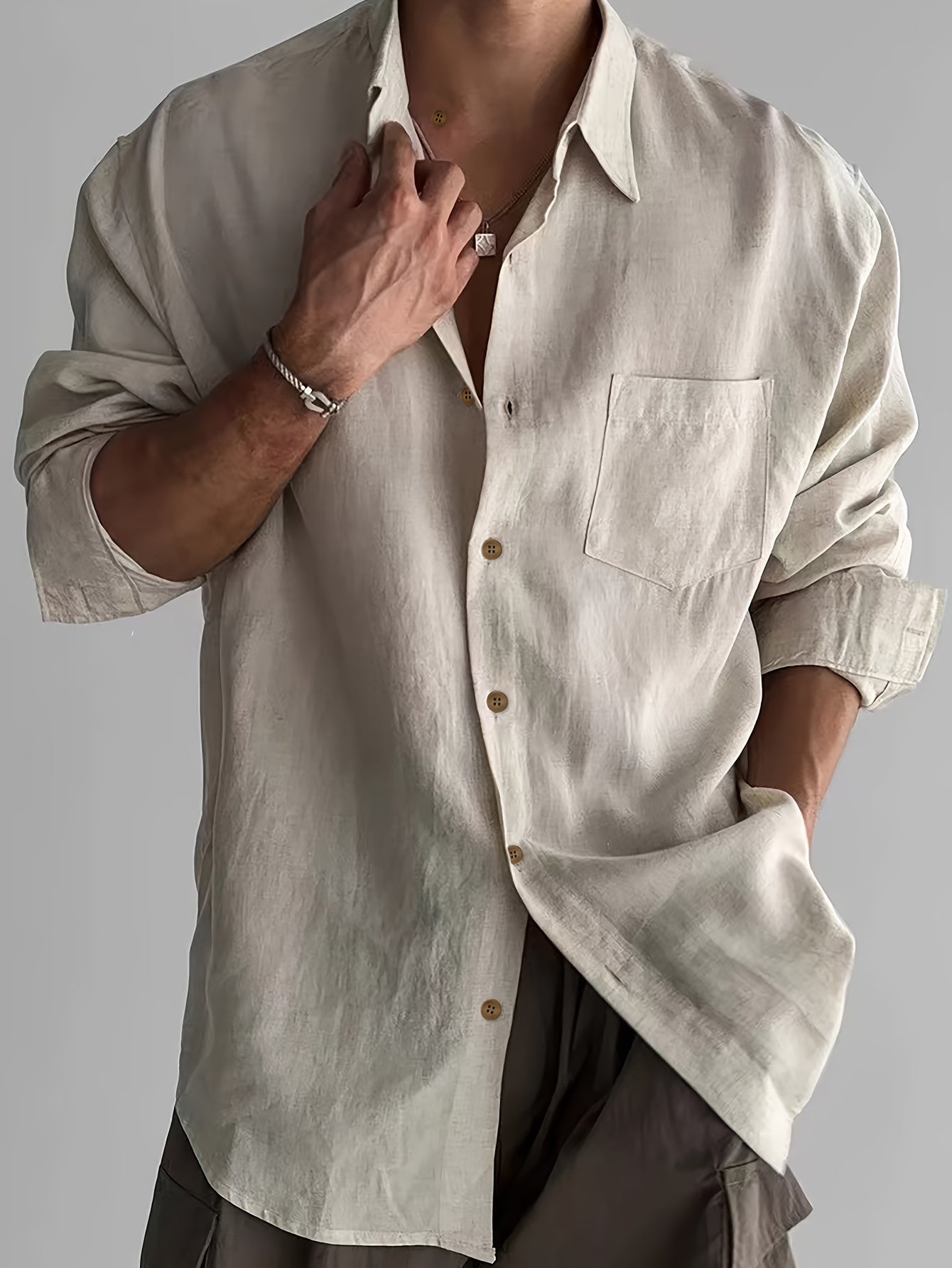 Whitford Linen Shirt – Natural Poise