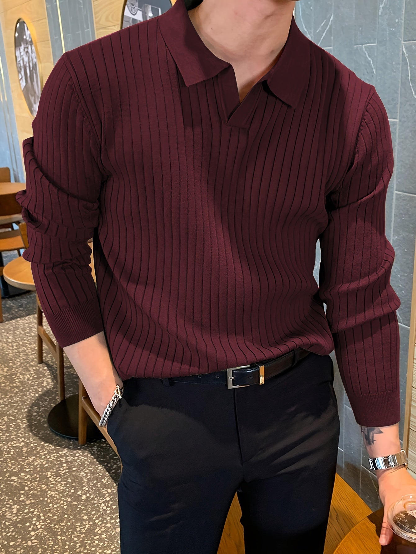 Harrington Knit Shirt – Effortless Sophistication