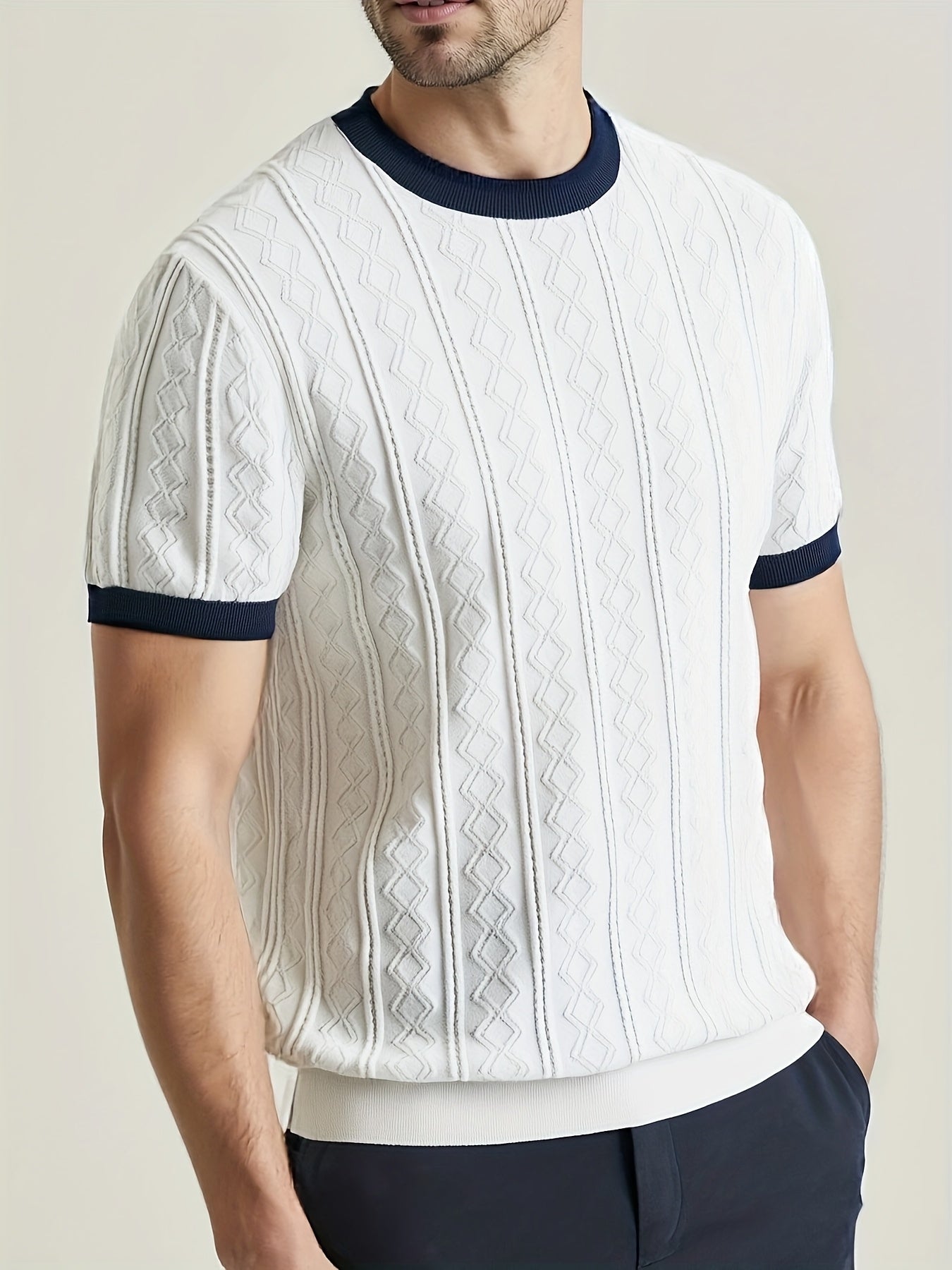 Cavendish Knit T-Shirt - Refined style