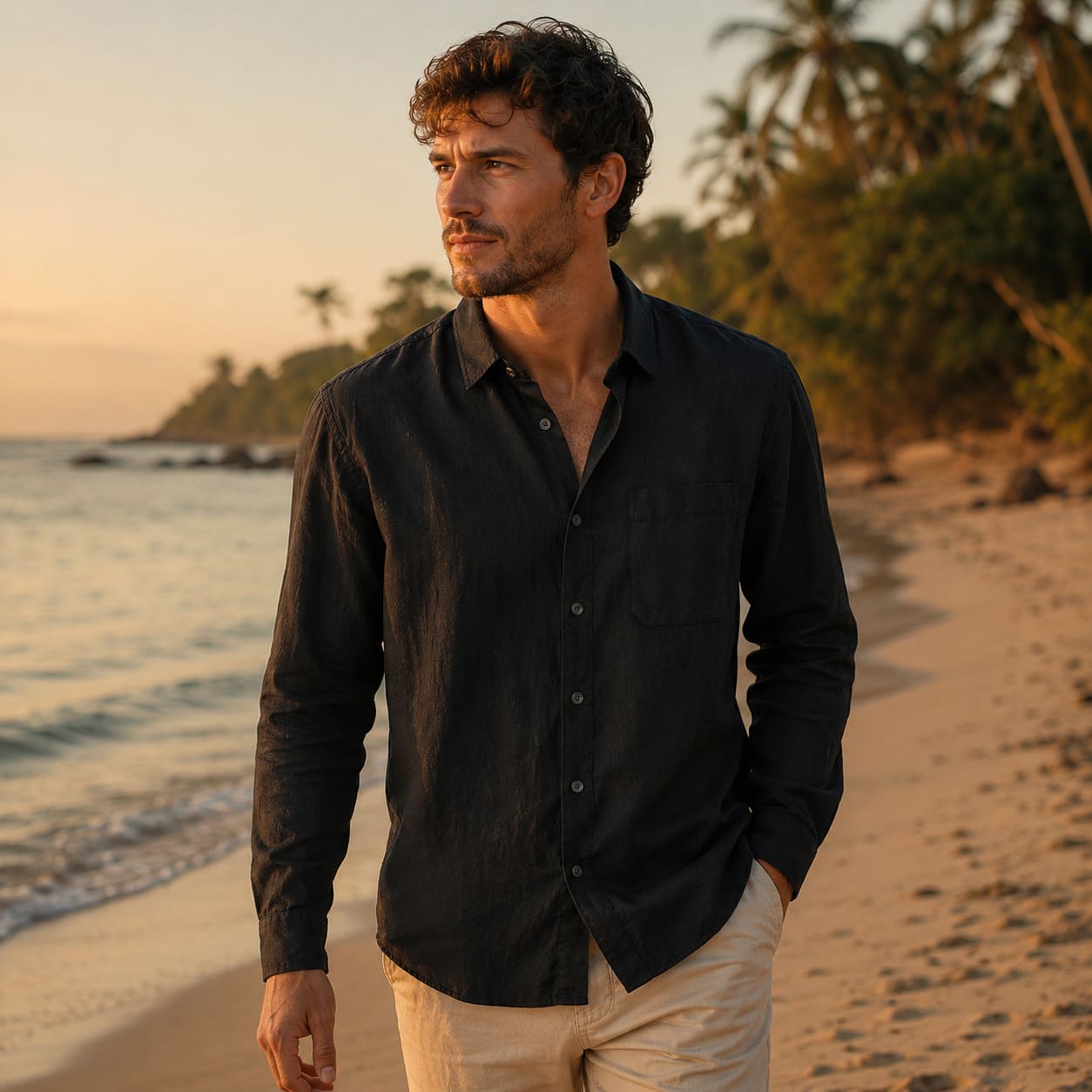 Como Linen Shirt