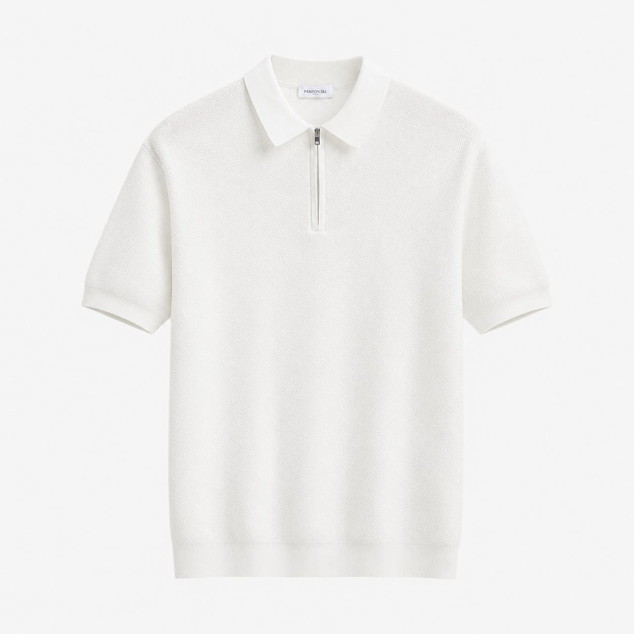 Regent Zip Knit Polo