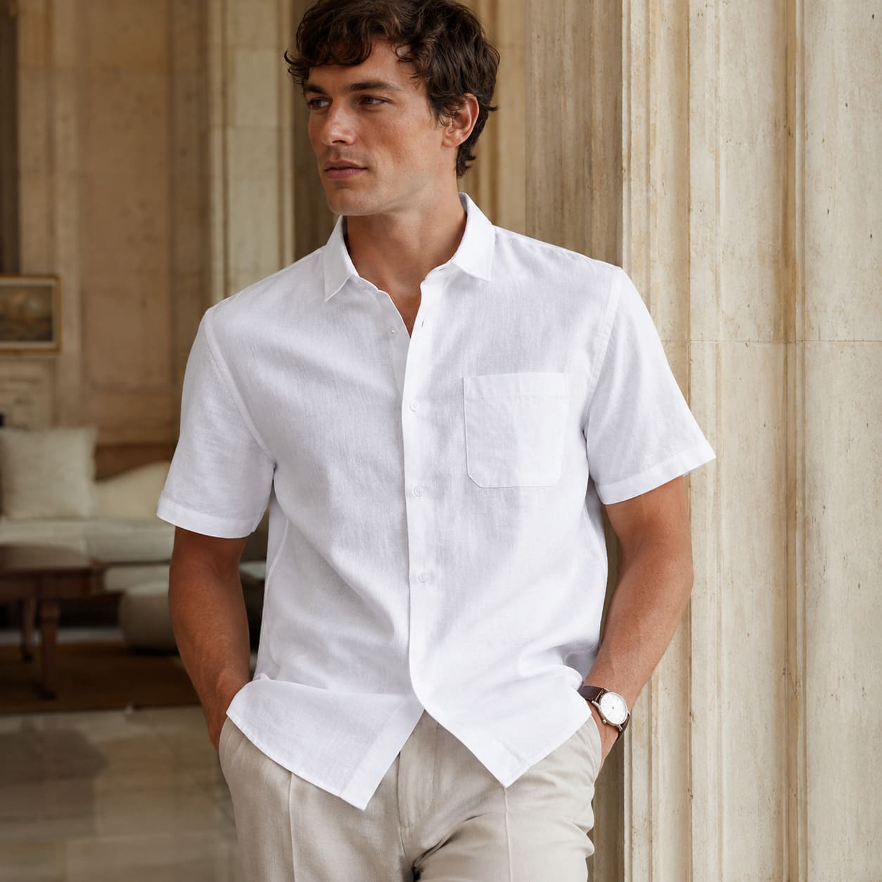 St Ives Linen Shirt