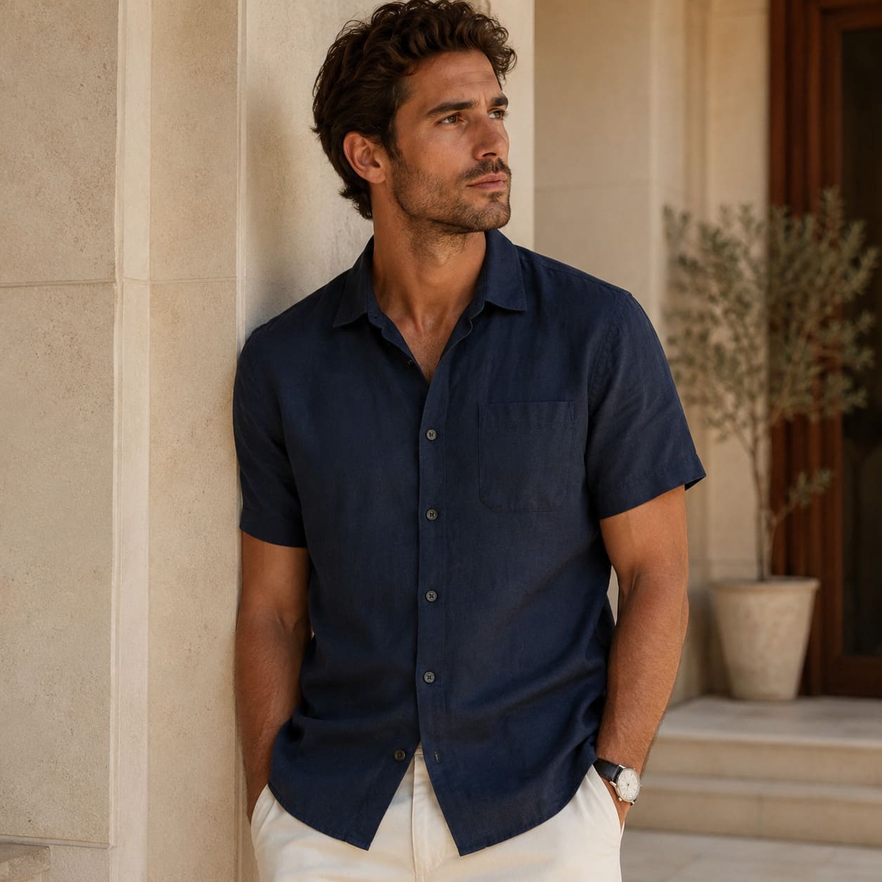 St Ives Linen Shirt