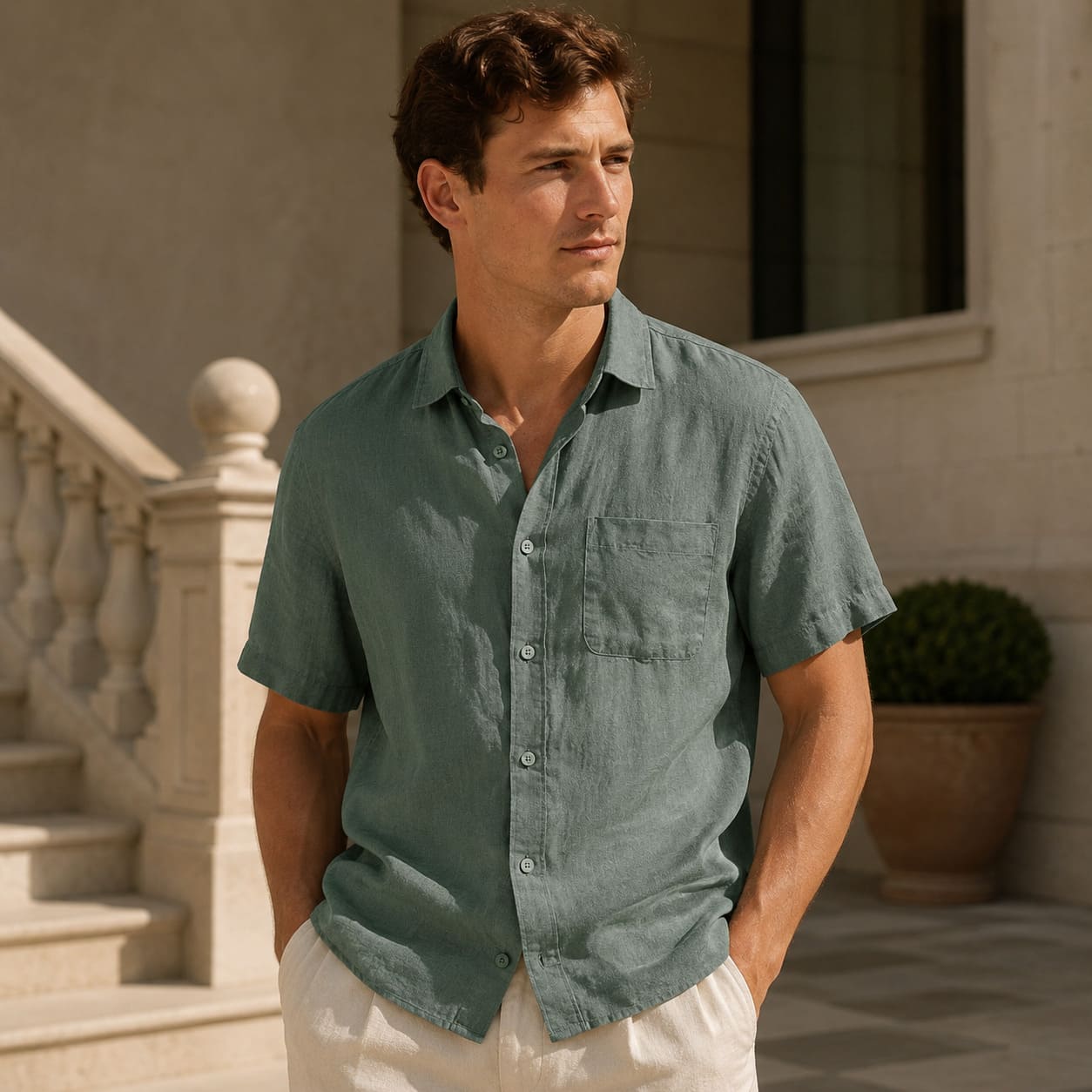 St Ives Linen Shirt