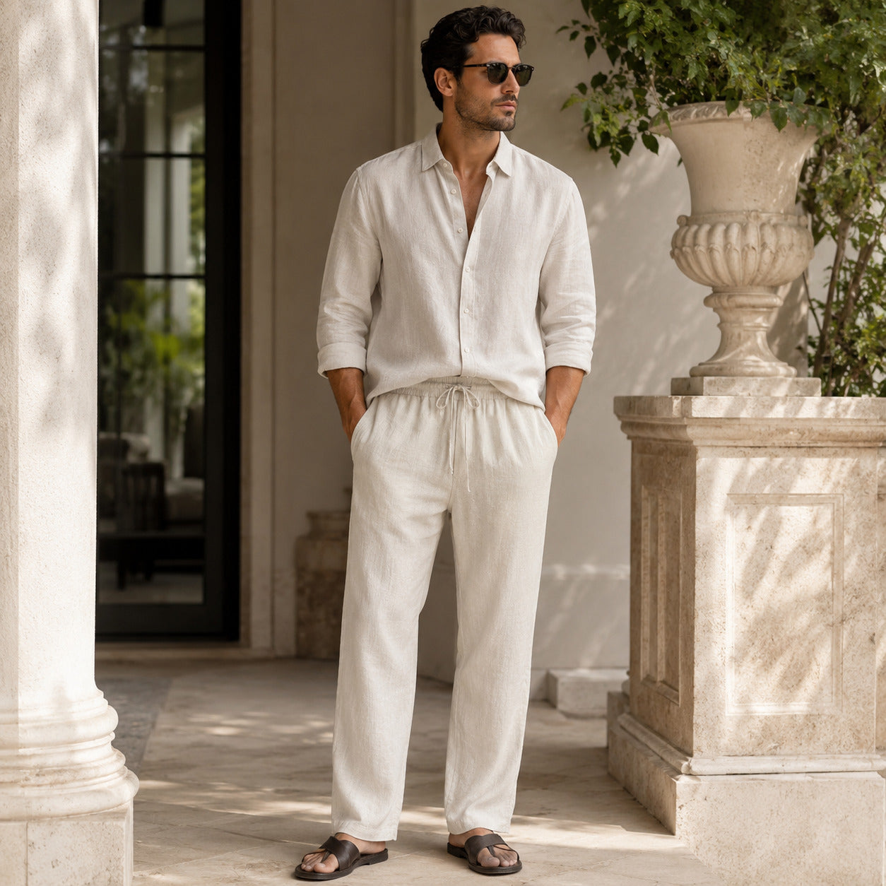 Marlow Linen Trousers