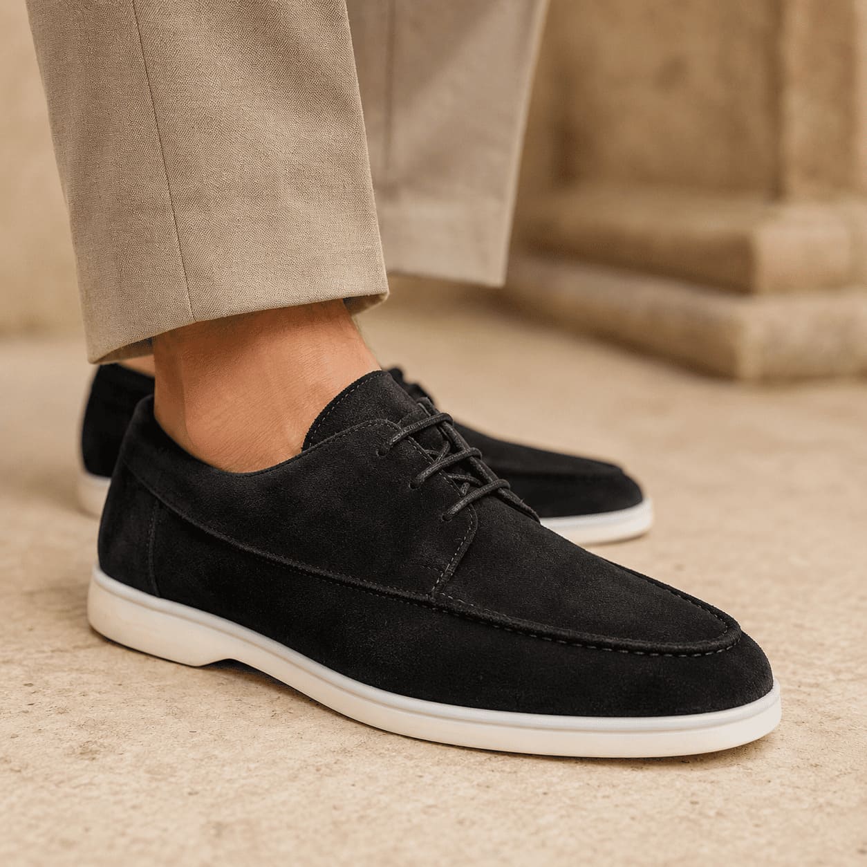 Monaco Suede Trainer