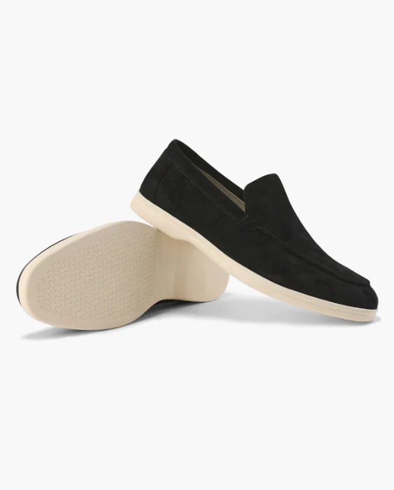 Premium Suede Loafers - Classic Elegance