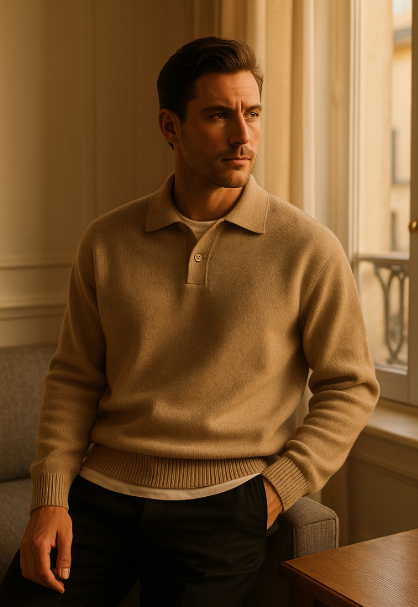 Alverton Knit Polo Sweater