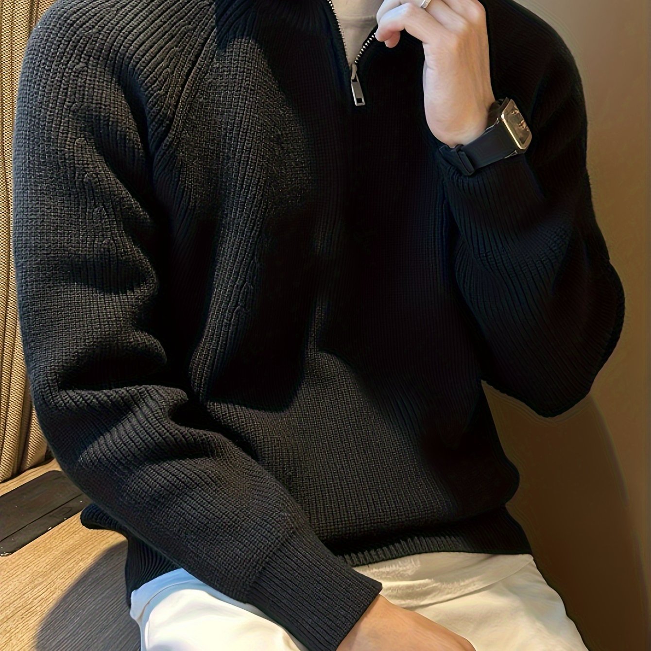 Cavendish Half-Zip Sweater