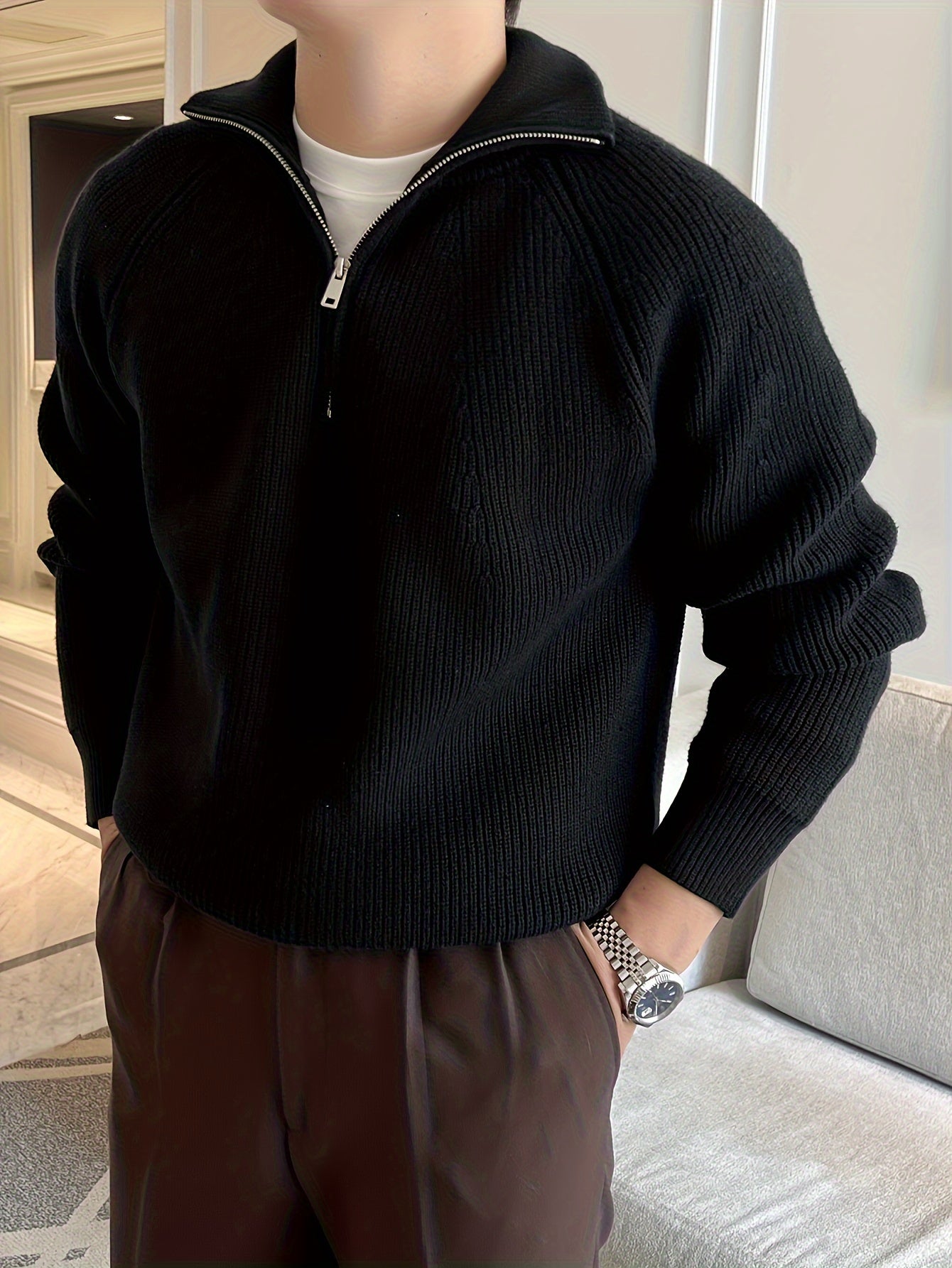 Cavendish Half-Zip Sweater