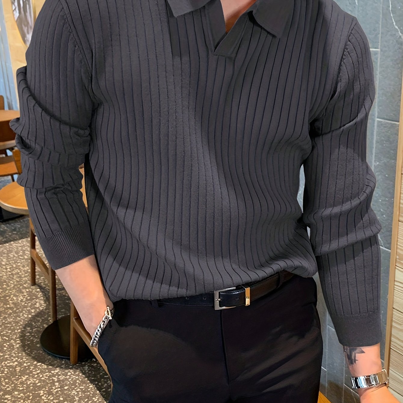 Harrington Knit Shirt – Effortless Sophistication