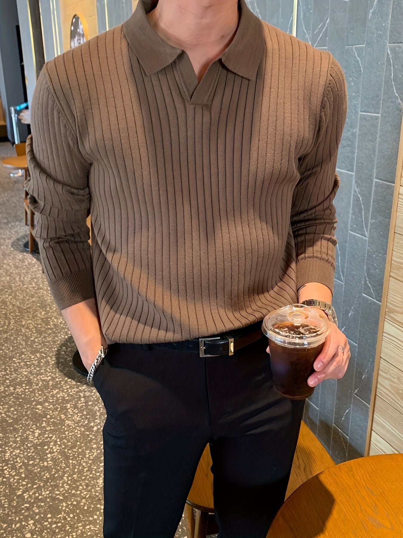 Harrington Knit Shirt – Effortless Sophistication