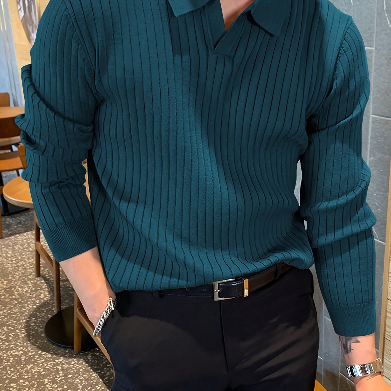 Harrington Knit Shirt – Effortless Sophistication