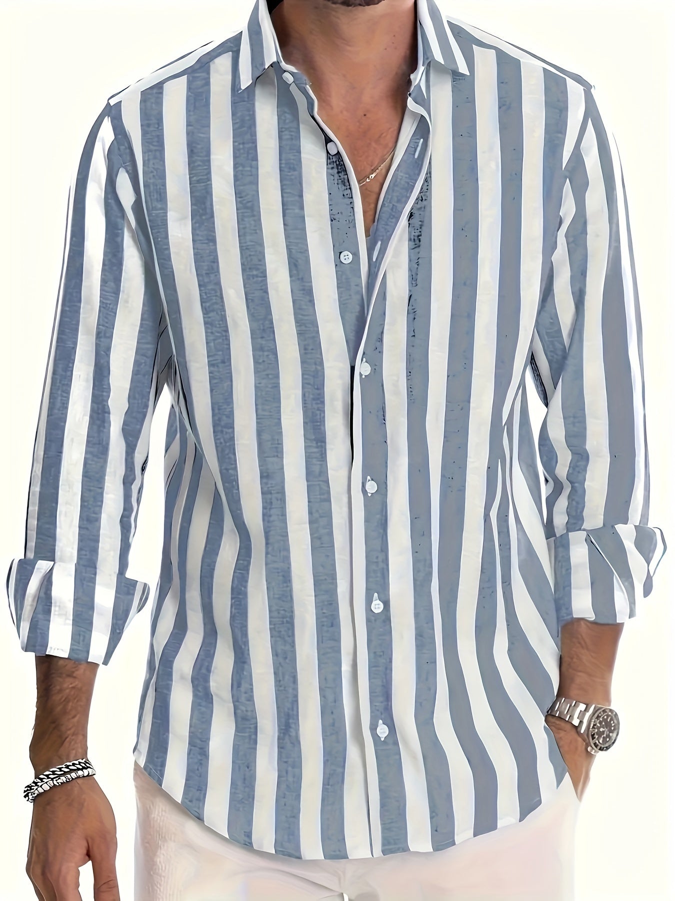 Whitmore Linen Stripe – Coastal Confidence