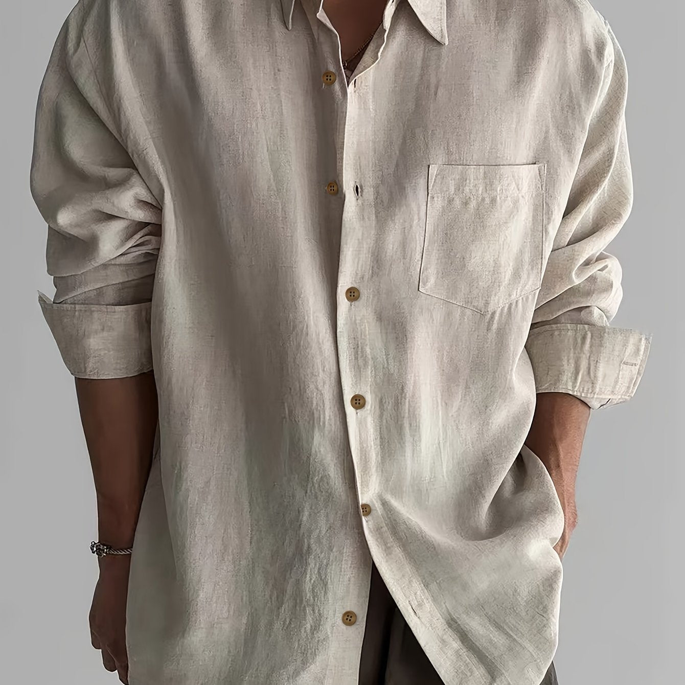 Whitford Linen Shirt – Natural Poise