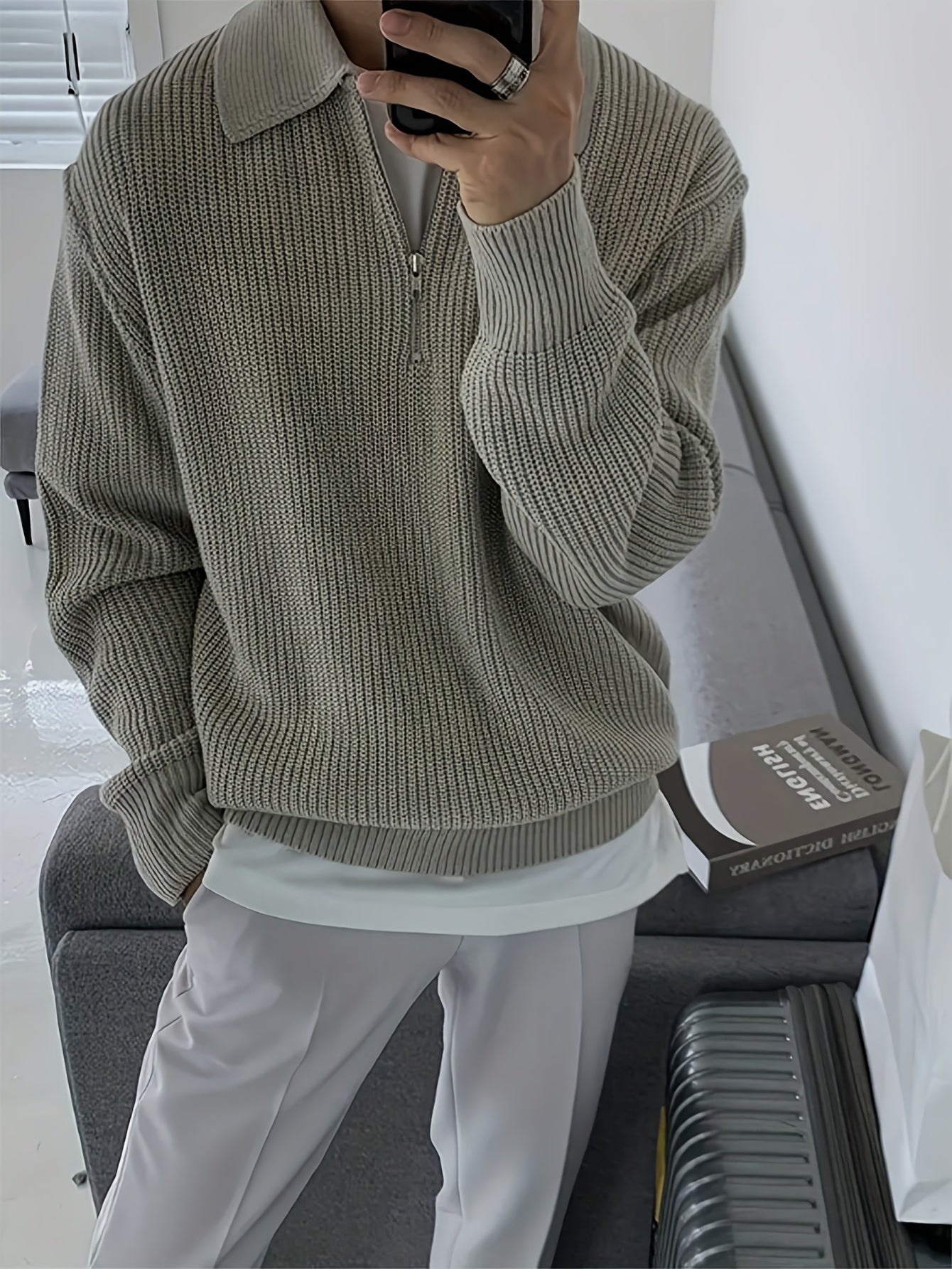 Langford Half-Zip Sweater
