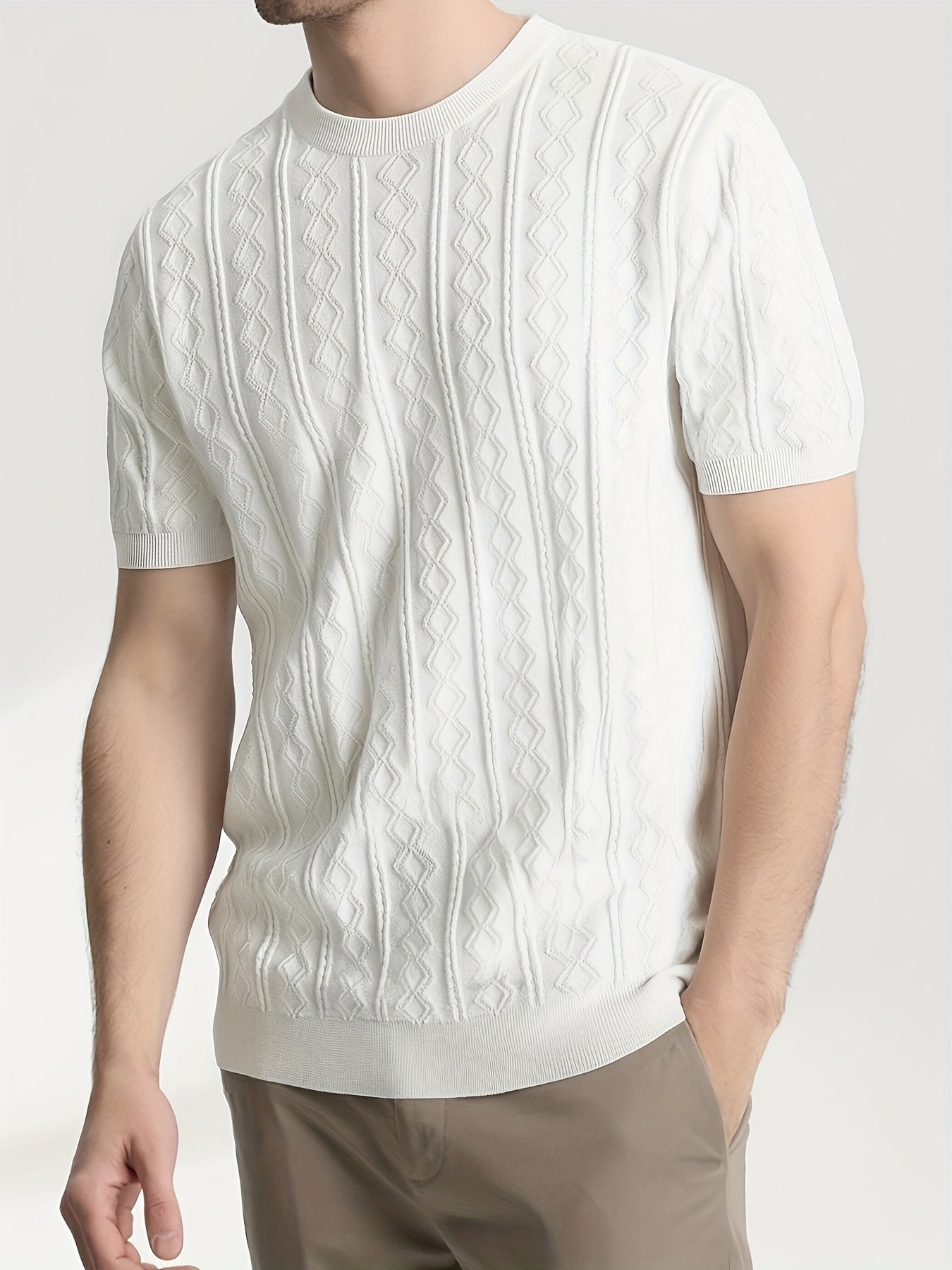 Cavendish Knit T-Shirt - Refined style