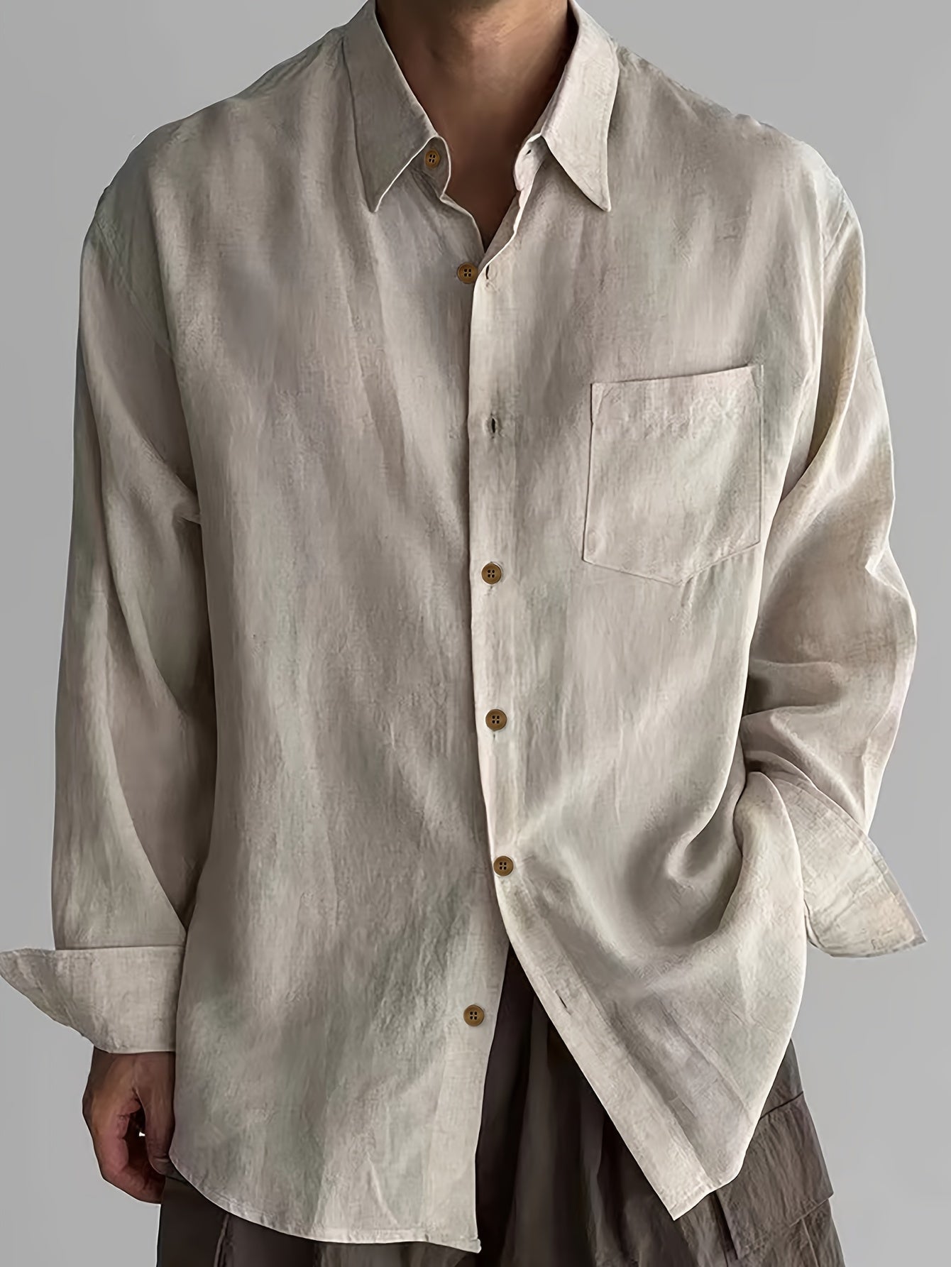 Whitford Linen Shirt – Natural Poise