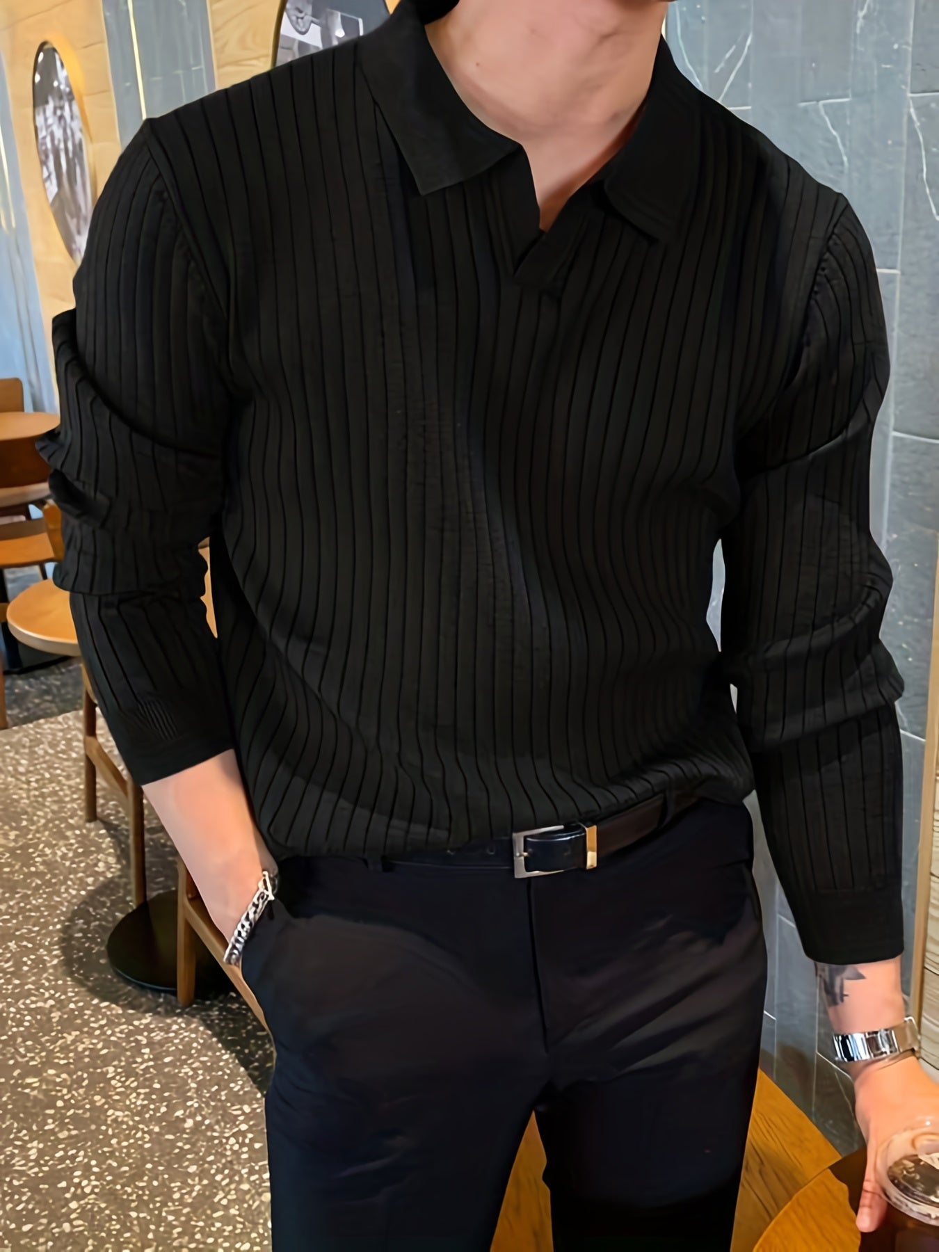 Harrington Knit Shirt – Effortless Sophistication