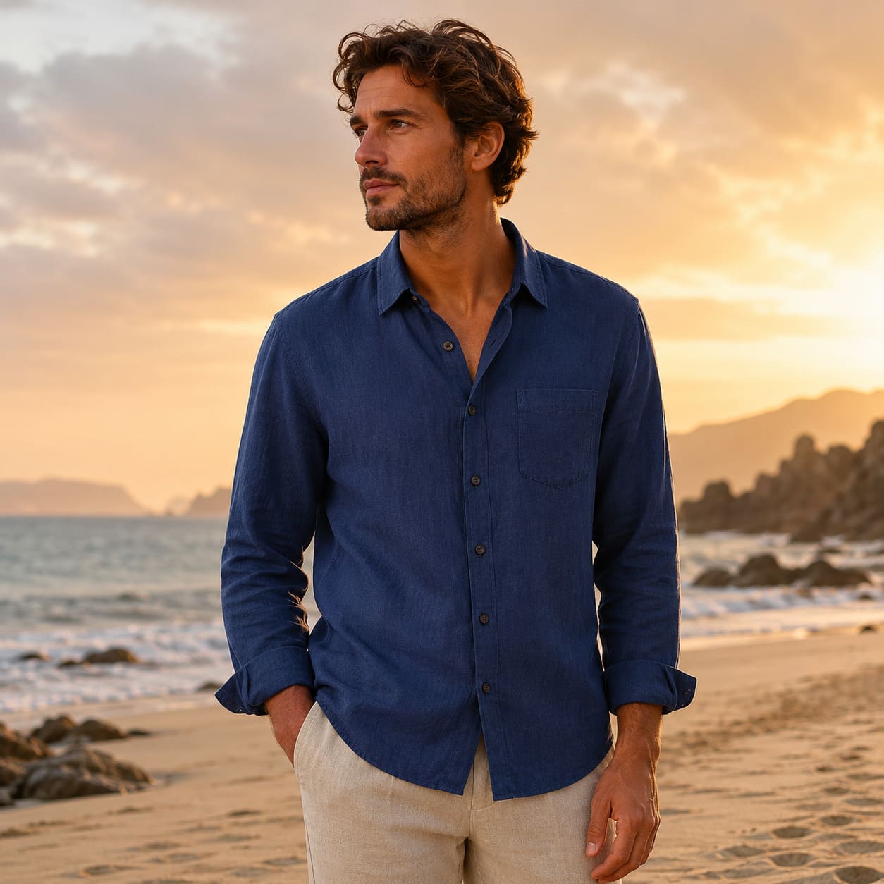 Como Linen Shirt