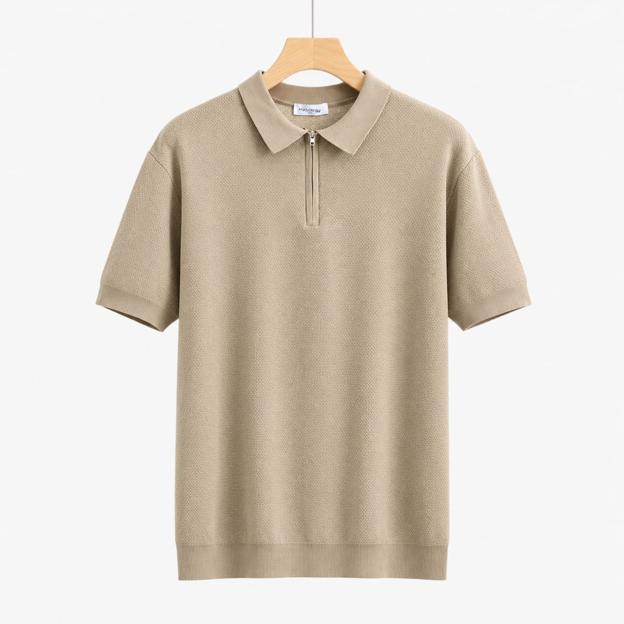 Regent Zip Knit Polo