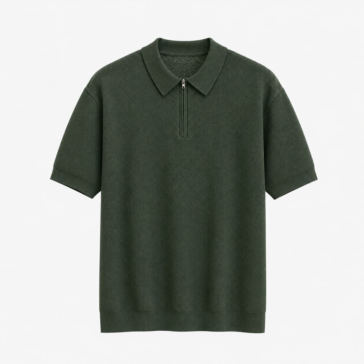 Regent Zip Knit Polo