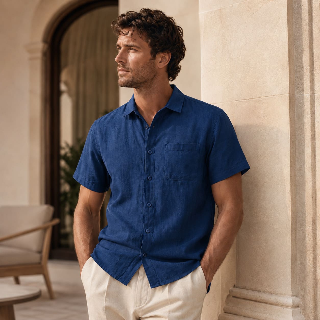 St Ives Linen Shirt