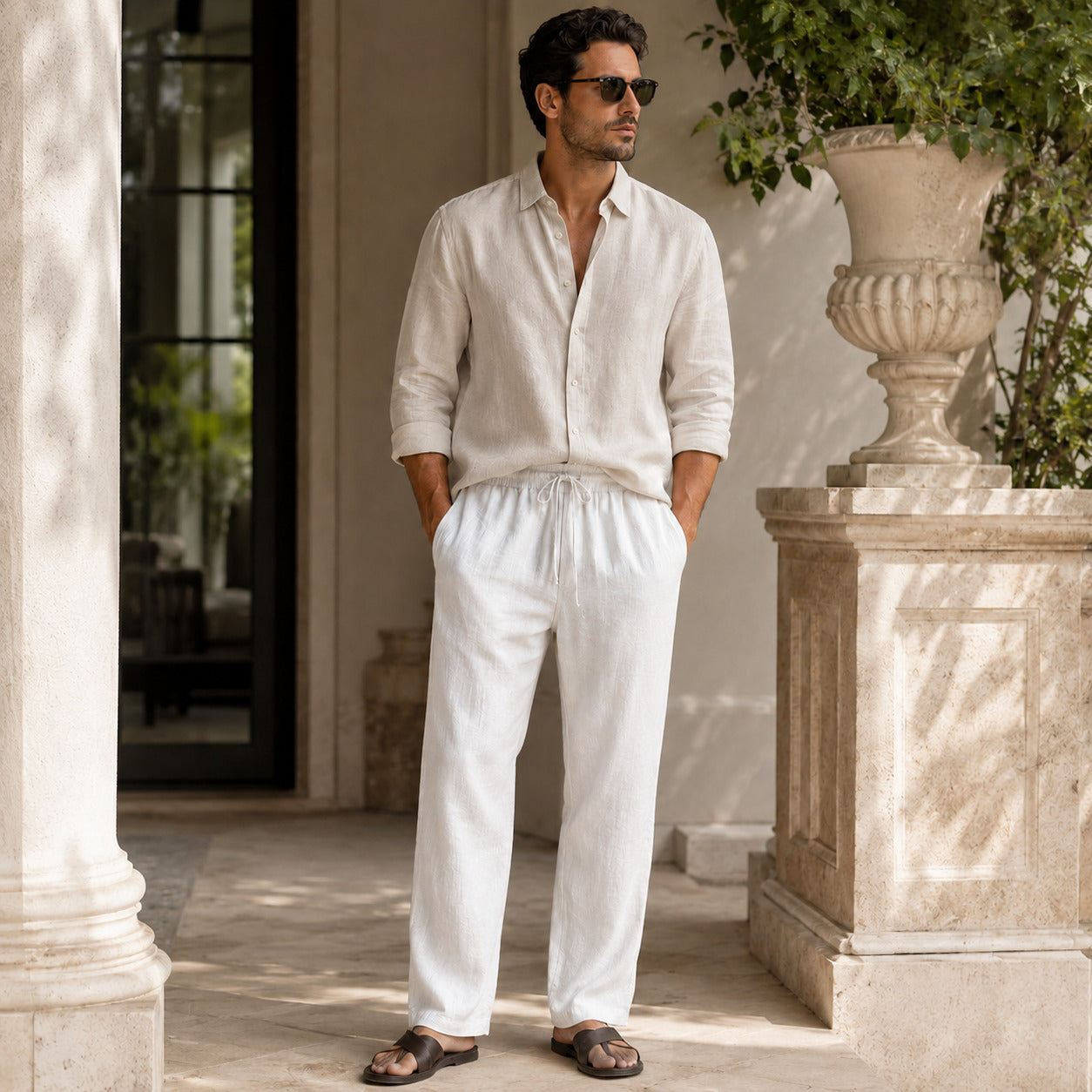 Marlow Linen Trousers