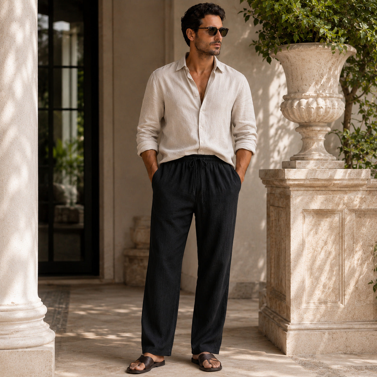 Marlow Linen Trousers