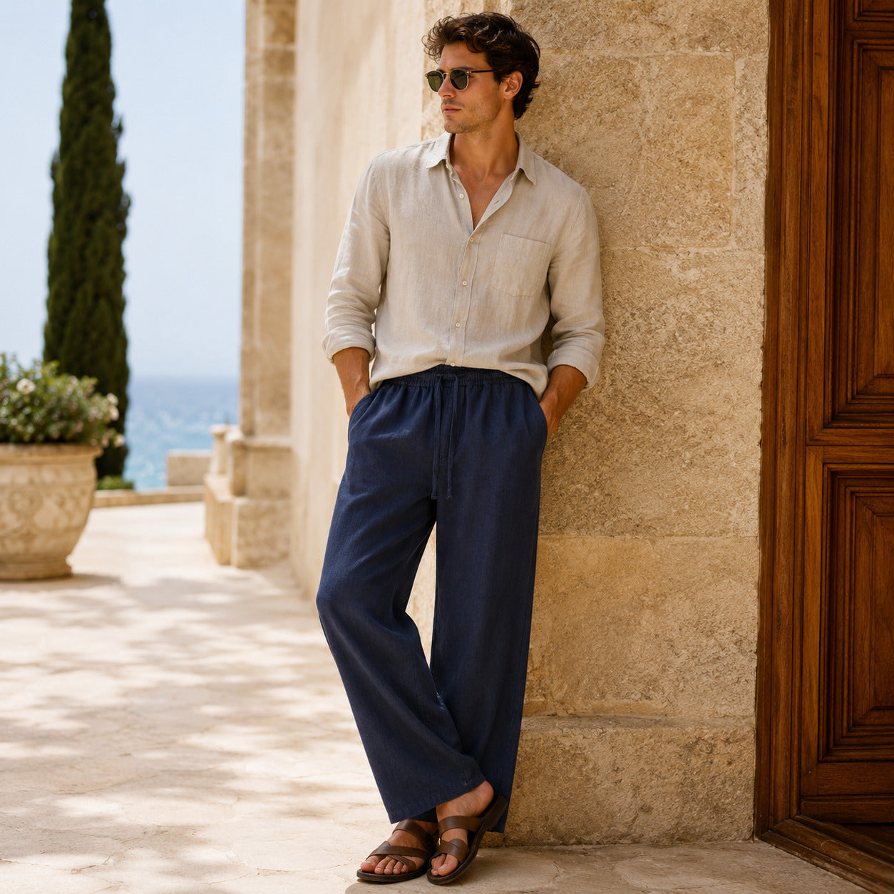 Marlow Linen Trousers