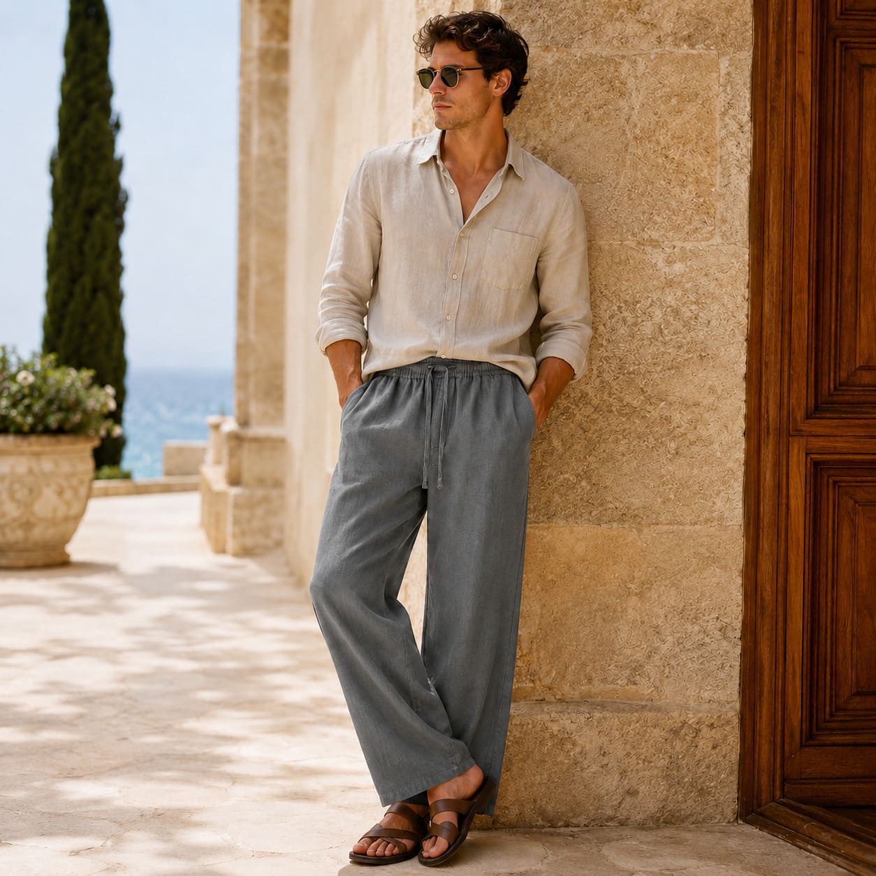 Marlow Linen Trousers