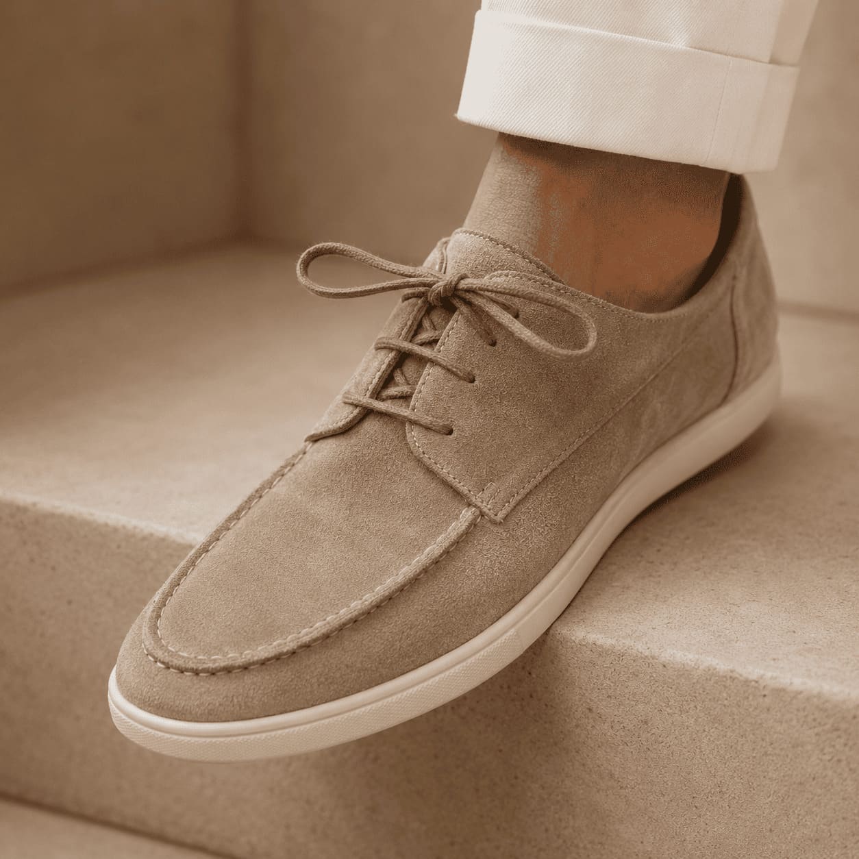 Monaco Suede Trainer