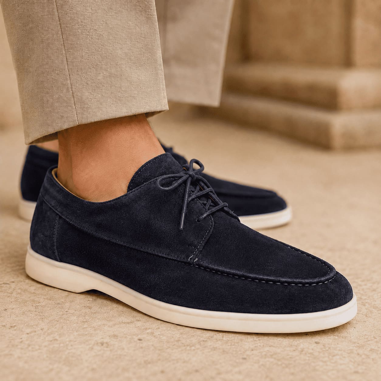 Monaco Suede Trainer