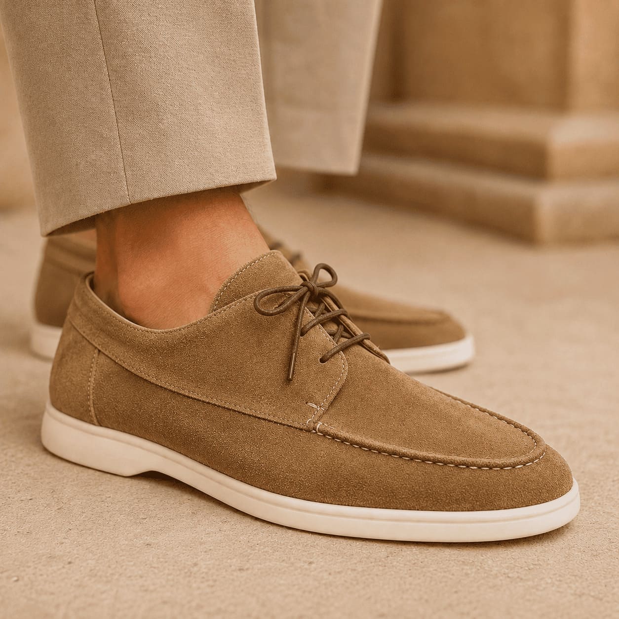 Monaco Suede Trainer