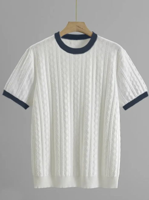 Cavendish Knit T-Shirt - Refined style