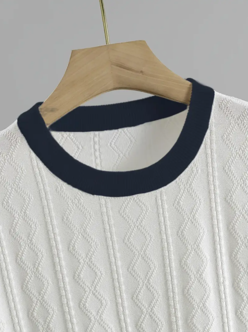 Cavendish Knit T-Shirt - Refined style