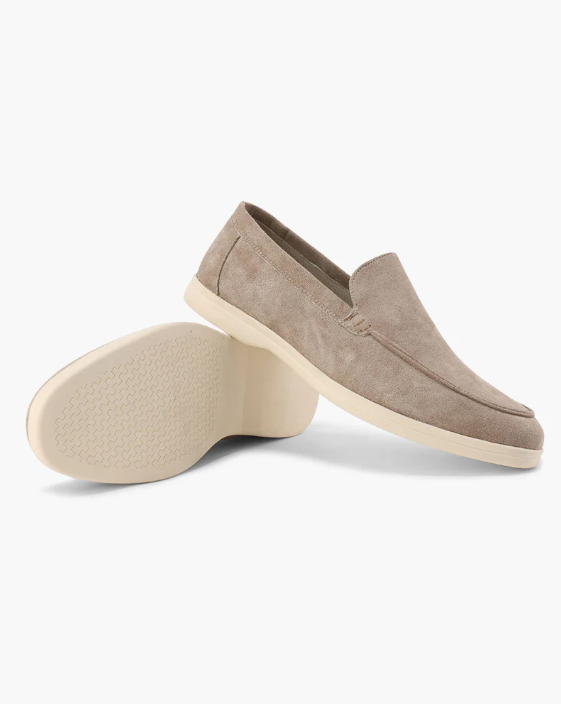 Premium Suede Loafers -  Classic Elegance