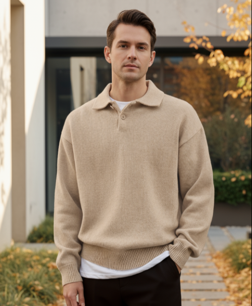 Alverton Knit Polo Sweater