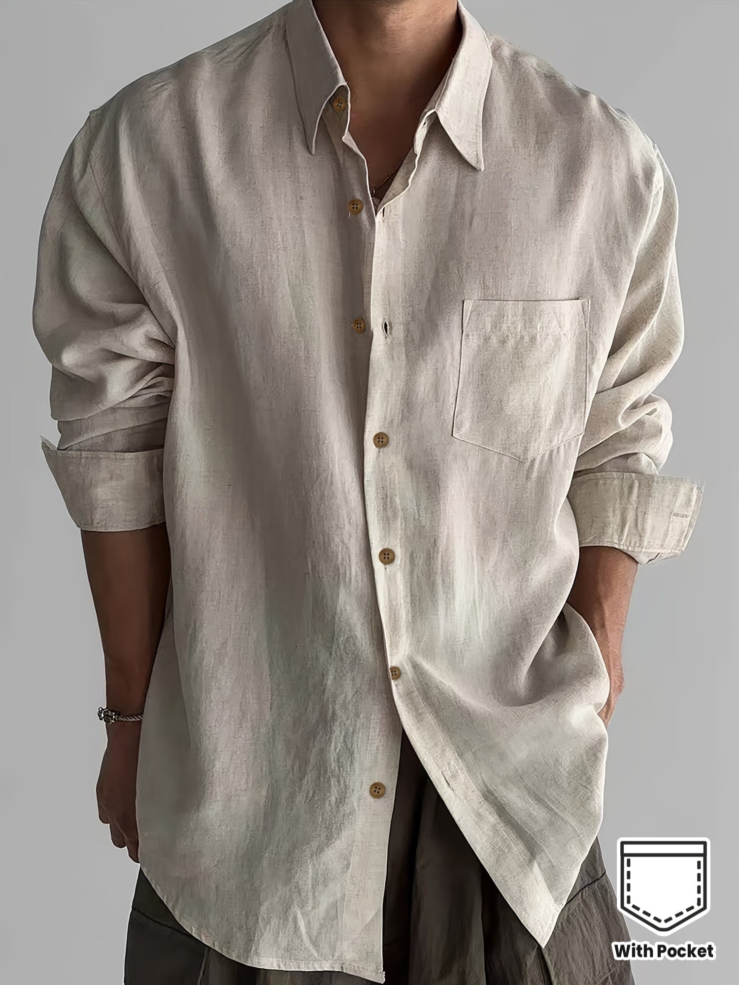 Whitford Linen Shirt – Natural Poise