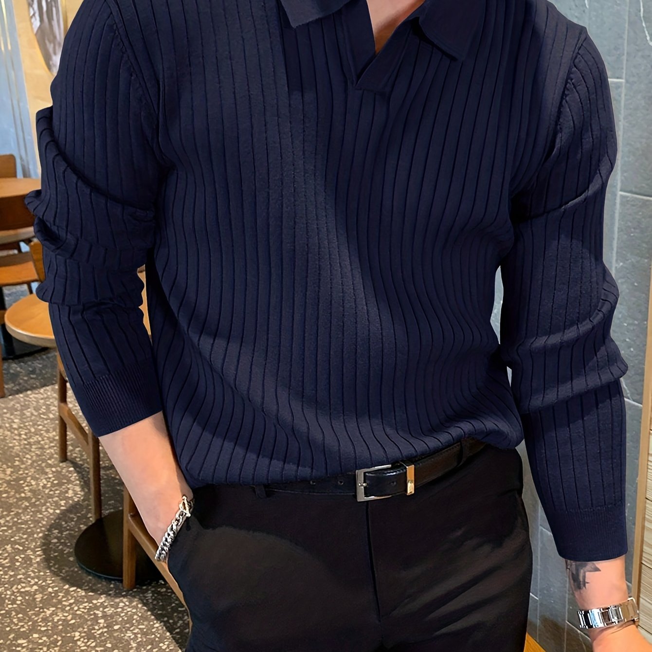 Harrington Knit Shirt – Effortless Sophistication