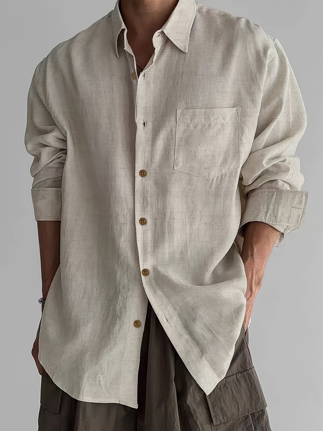 Whitford Linen Shirt – Natural Poise