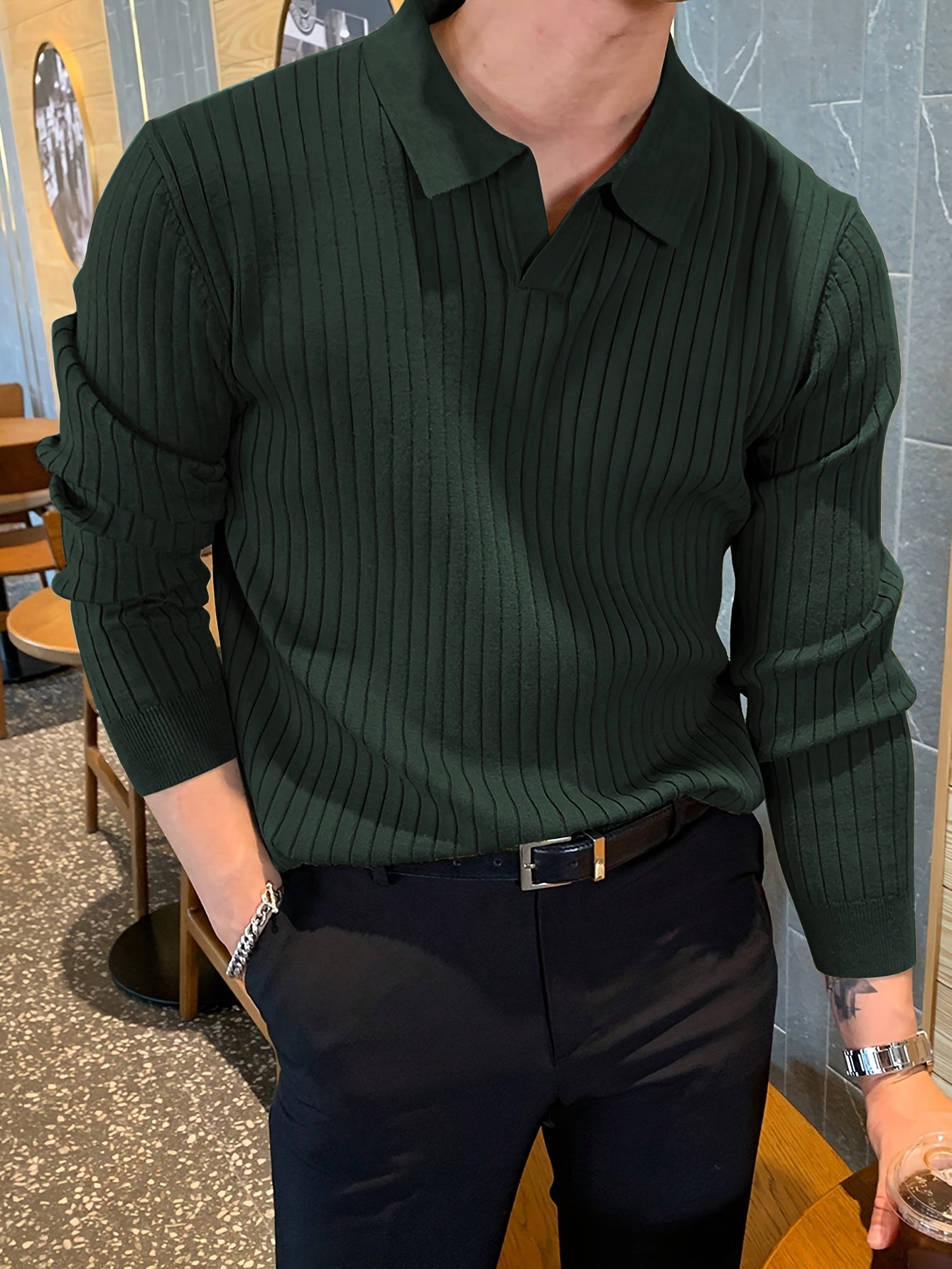 Harrington Knit Shirt – Effortless Sophistication