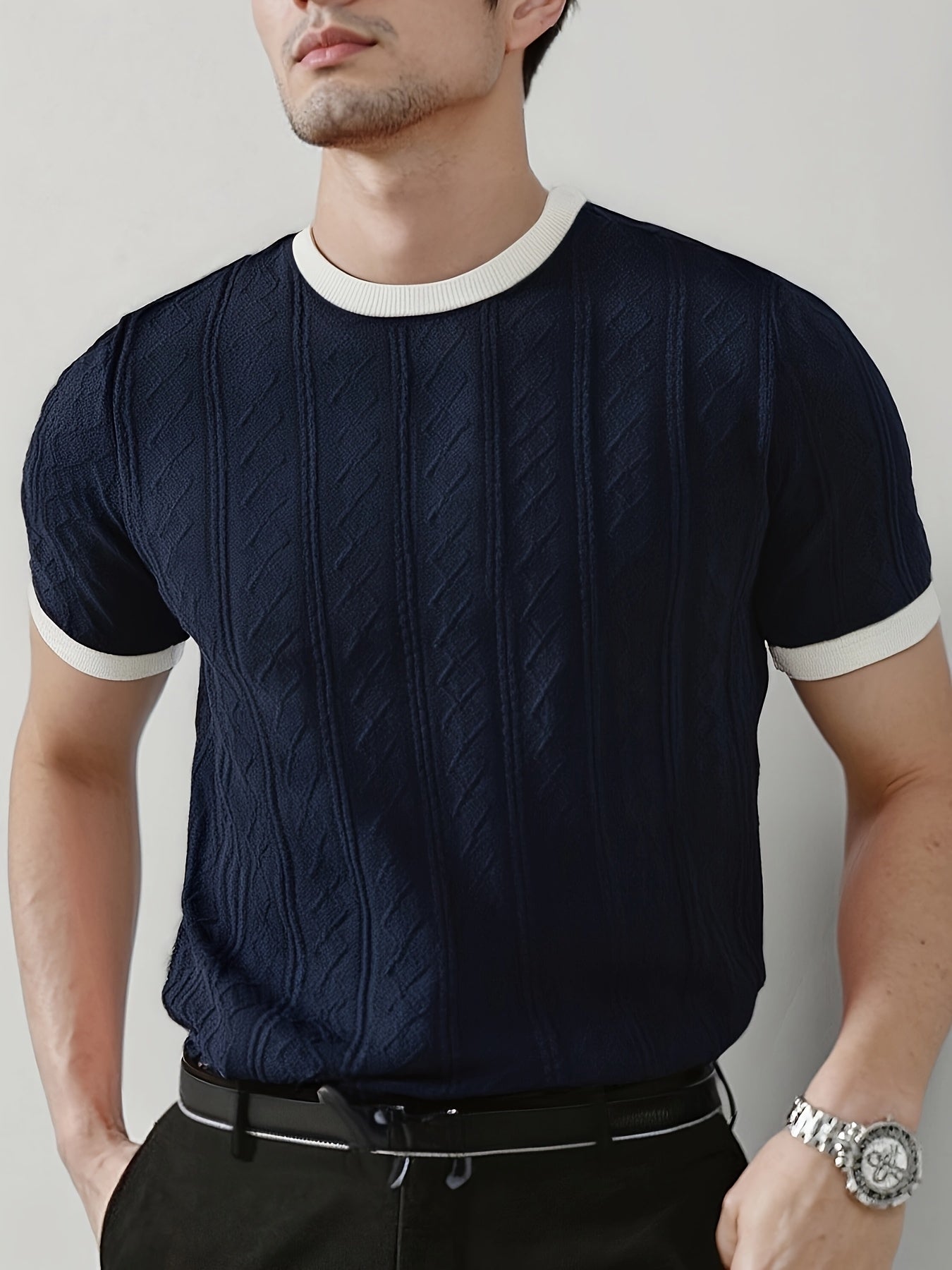 Cavendish Knit T-Shirt - Refined style