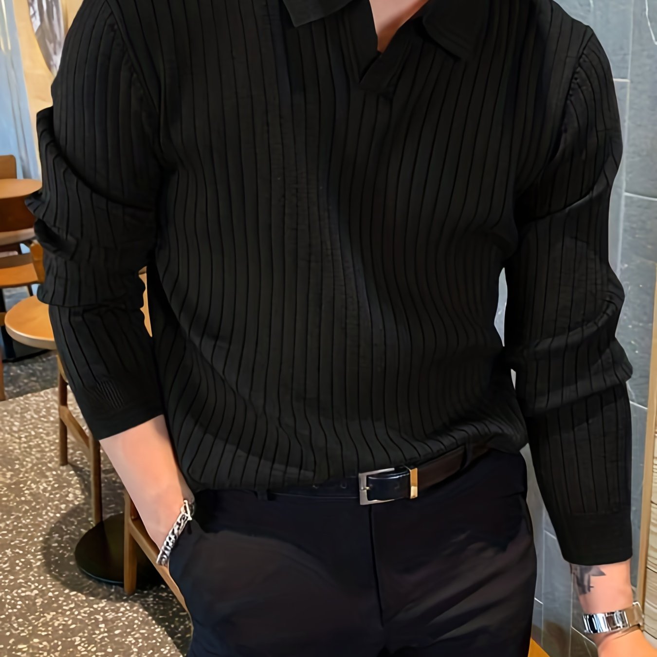 Harrington Knit Shirt – Effortless Sophistication